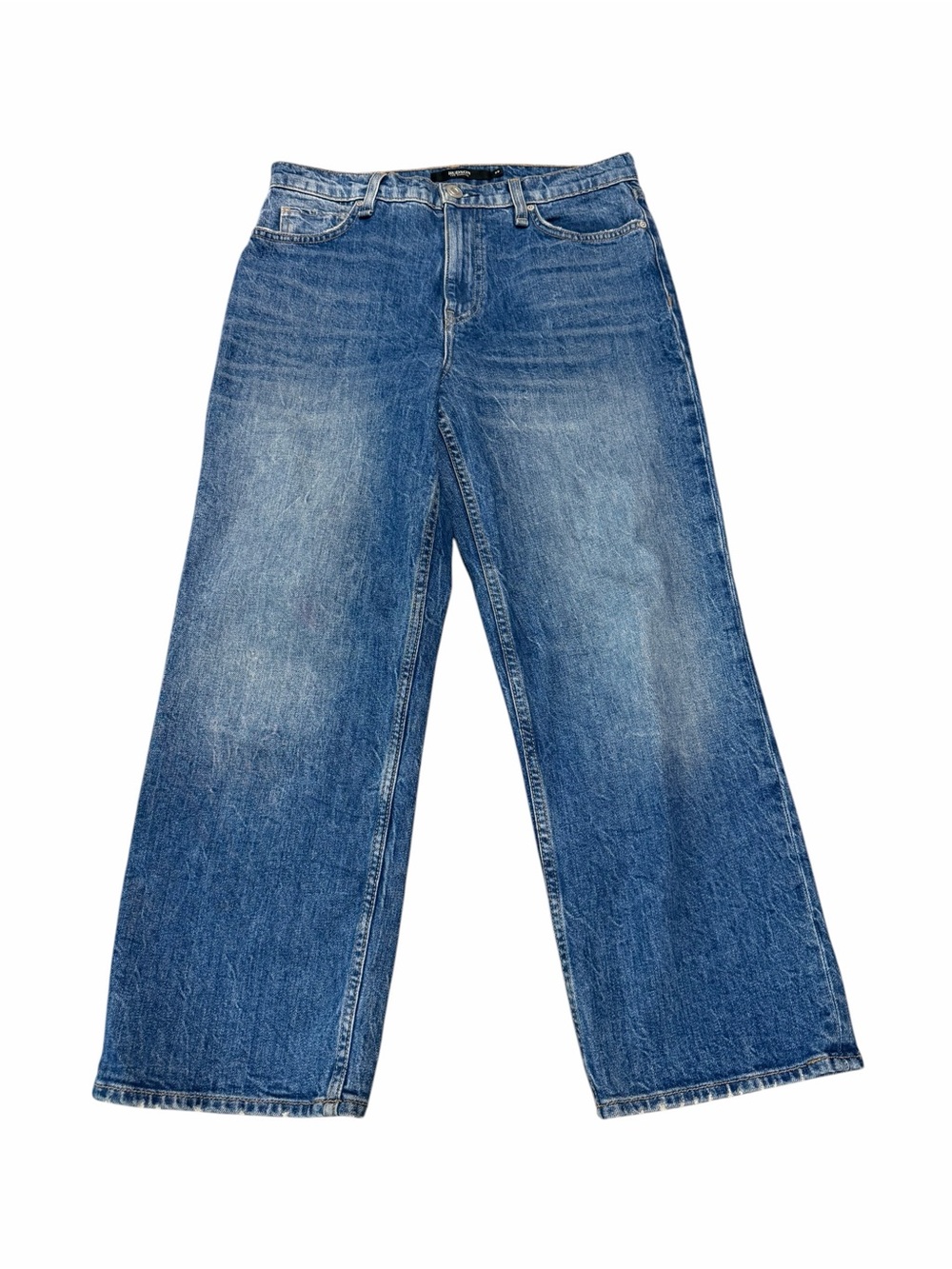Hudson Women's High Rise Wide Leg Ankle Cropped Jeans | Lullaby Wash | Size 29